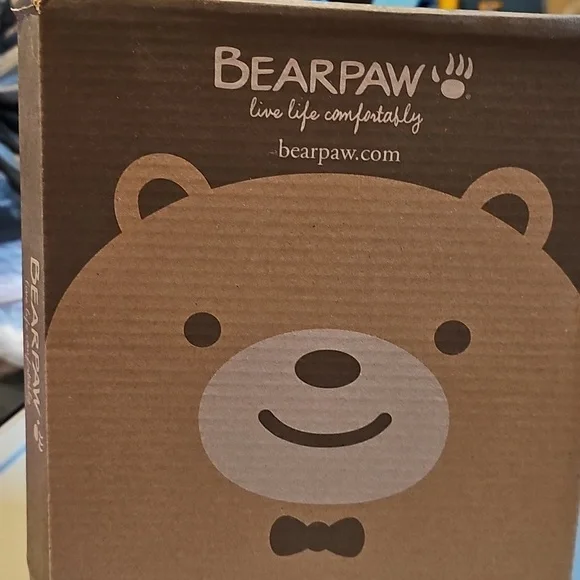 BEARPAW TODDLER GIRL FUR LINED REAL LEATHER ROSE GOLD GLITTER BOOTS SIZE 7 NWT - Picture 13 of 14